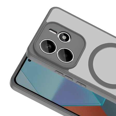 Xiaomi Redmi Note 14 4G Kılıf Magsafe Şarj Özellikli Mat Tasarım Lüx Babet Kapak