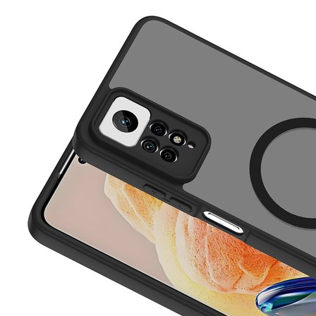 Xiaomi Redmi Note 12 Pro 4G Kılıf Magsafe Şarj Özellikli Mat Tasarım Lüx Babet Kapak