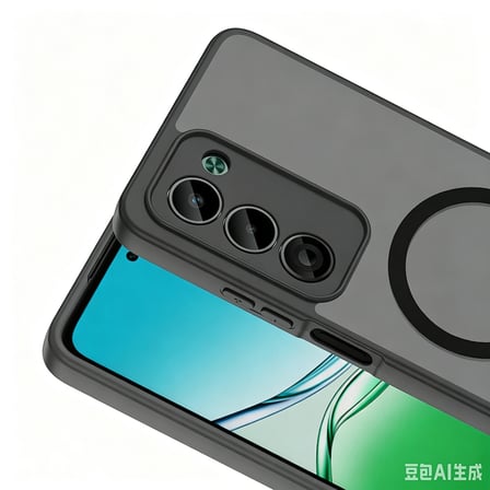 Xiaomi Redmi 15 Kılıf Magsafe Şarj Özellikli Mat Tasarım Lüx Babet Kapak