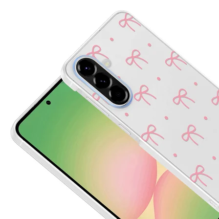 Galaxy A57 Kılıf Kamera Korumalı Canlı Lüx Desenli Klip Sert Kapak Fiyonk
