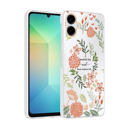Galaxy A07 Kılıf Kamera Korumalı Canlı Lüx Desenli Klip Sert Kapak Beautiful