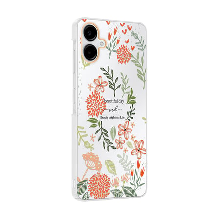 Galaxy A07 Kılıf Kamera Korumalı Canlı Lüx Desenli Klip Sert Kapak Beautiful