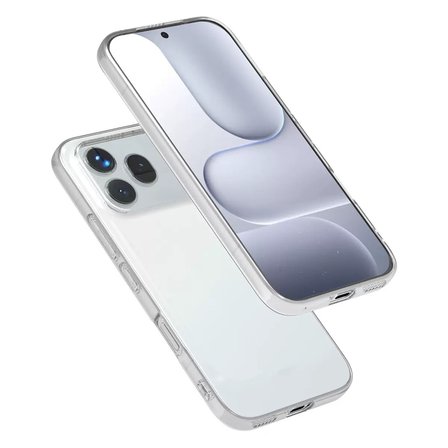 Honor 600 5G Kılıf İnce ve Esnek Şeffaf Süper Silikon