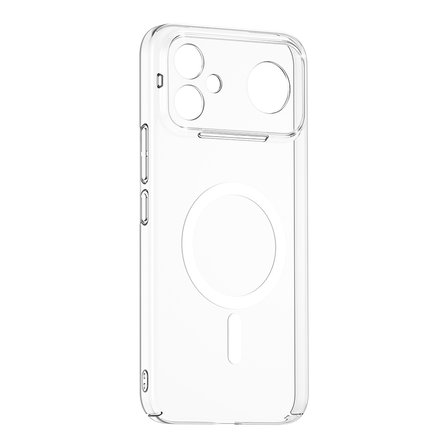 Xiaomi Poco F8 Ultra Kılıf Kamera Korumalı MagSafe Şarj Özellikli Lüx Şeffaf London Silikon Kapak