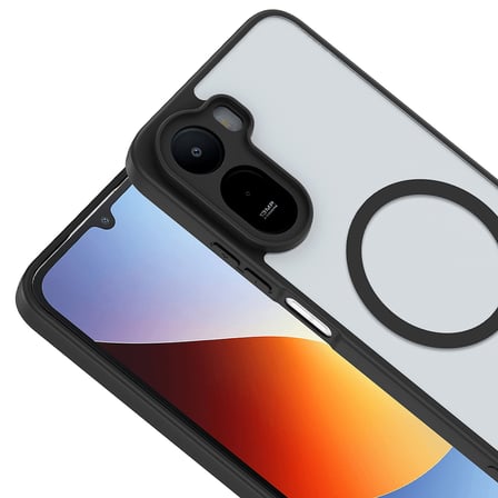 Xiaomi Redmi A7 Pro Kılıf Magsafe Şarj Özellikli Mat Tasarım Lüx Babet Kapak