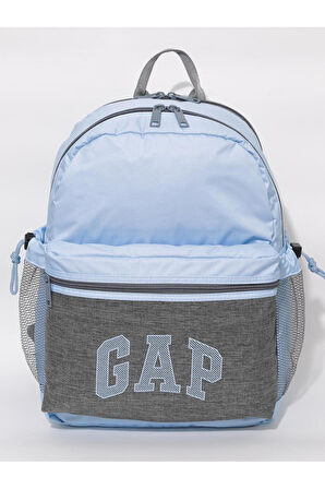 Seçtim Aldım Çift Bölme Sırt Çantası Mavi Gri 03408