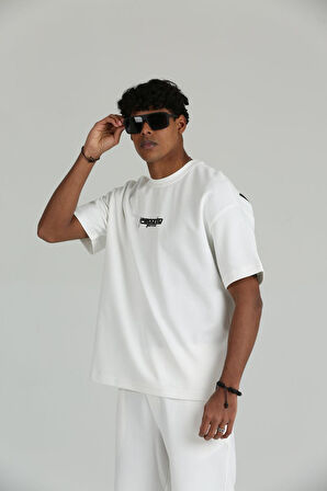 Erkek Keepgoing  Baskılı 2 İplik Şort Tişört Takımı