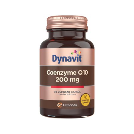 Dynavit Coenzyme Q10 200 mg 30 Yumuşak Kapsül