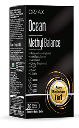 Orzax Ocean Methyl Balance 30 Kapsül