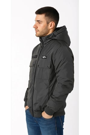 RİO SPORT FULL PELUŞ ÇIKMA KAPÜŞON SUYA DAYANIKLI MONT