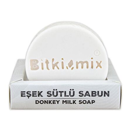 Bitkimix Gliserinli Şeffaf Eşek Sütlü Sabun – 100 gr