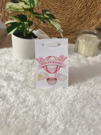 Pamuğum Atelier Kişiye Özel Bubble Mum Mevlüt ve Doğum Günü Hediyeliği (15 Adet)