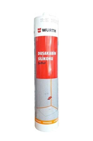 Würth Duşakabin Silikonu Şeffaf 310 ml