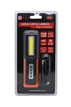 B.H.D 00356 Şarjlı Led Küçük El Lambası