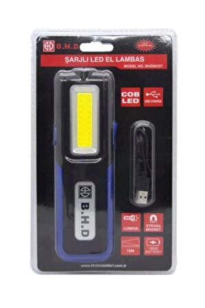 B.H.D 00356 Şarjlı Led Küçük El Lambası