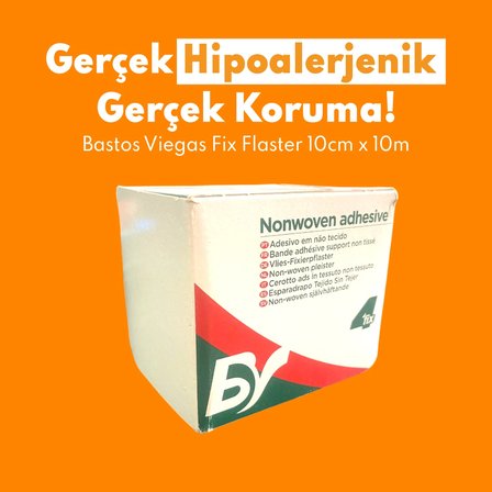 Bastos Viegas Hipoalerjenik Fix Flaster 10cmx10m