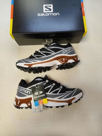 Salomon Vx-6 Kışlık Su Geçirmez Siyah / Gri Erkek Spor Ayakkabı