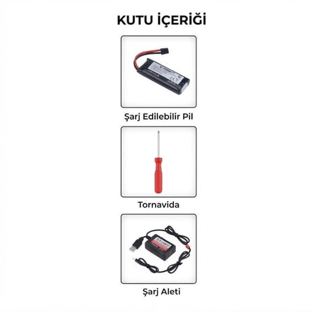 Toyverashop Uzaktan Kumandalı Araba 2.4 GHz Koyu Kırmızı 4 Çeker 25 km Hızlı Drift RC Araba Işıklı Şarjlı