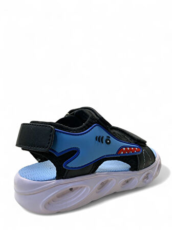 122 Erkek Çocuk Okul Öncesi Hafif Işıklı Sandalet