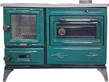 Dorello Döküm Kuzine Soba – Fırınlı ve Şömineli