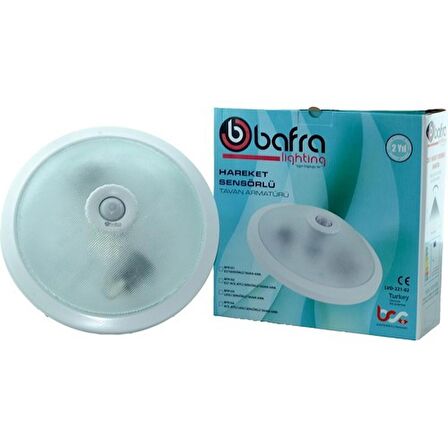 Bafra Lıghtıng Sensörlü Tavan Armatürü 360 Derece Açılı (2 Yıl Garantili)