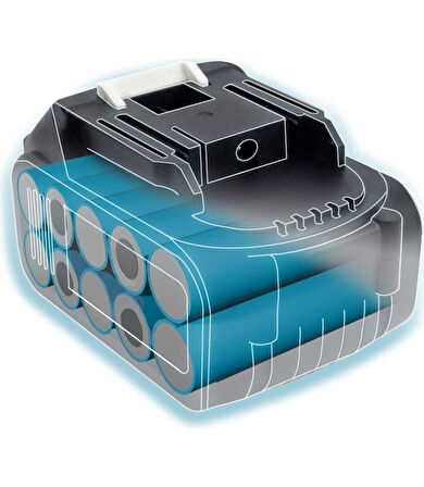 Assur Dawreek Uyumlu 21V 10 Pilli Yedek Batarya