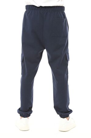 defy's Erkek Kargo Cepli Jogger Eşofman Altı Lacivert