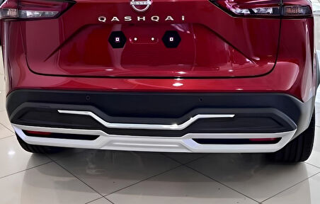 Nissan Qashqai ARACA ÖZEL ÖN ARKA KROM DİFÜZÖR 2022 2023 2024 2025