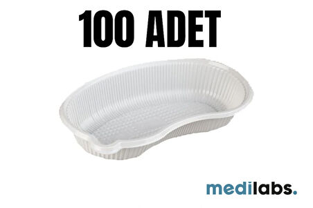 Medilabs Beyaz Plastik Böbrek Küveti 100 Adet