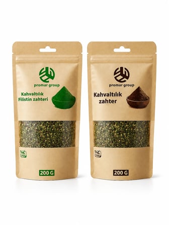 Promar Group Yeşil Zahter & Filistin Zahteri – 2 x 200 g