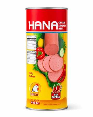 Hana Piliç Salam Hot Paprika 835 g + Promar Group Kahvaltılık Filistin Zahteri 200 g