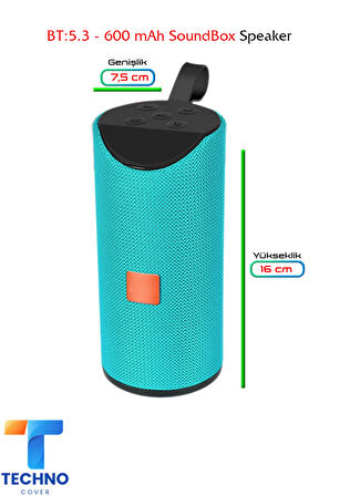 Bluetooth Özellikli Ses Bombası Speaker (KLN-180)