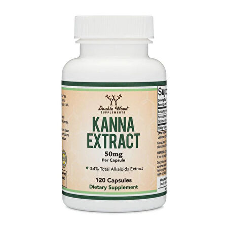 Kanna Extract 50 mg 120 Kapsül