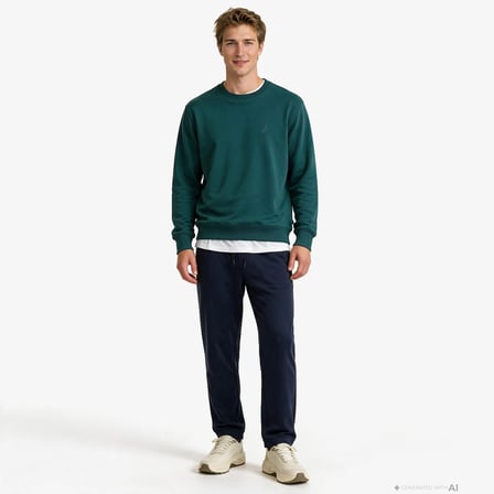 Nautica Erkek Yeşil Sweatshirt