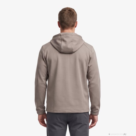 Nautica Erkek Kahverengi Kapüşonlu Sweatshirt