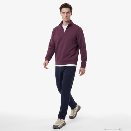 Nautica Erkek Kırmızı Sweatshirt