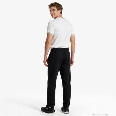 Nautica Erkek Siyah Regular Fit Eşofman Altı