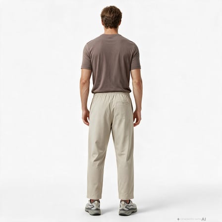 Nautica Erkek Bej Slim Fit Pantolon