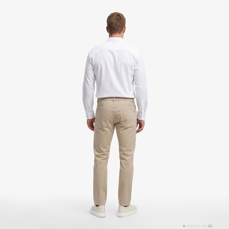 Nautica Erkek Bej Slim Fit Pantolon