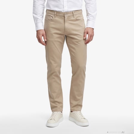 Nautica Erkek Bej Slim Fit Pantolon