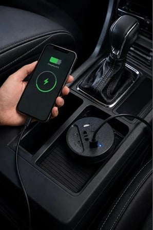 Araç Şarj Aleti Çakmaklık İnvertör & Şarj Cihazı 220V Priz+USB & Type-C Araba Çakmaklık