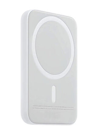 Iphone Uyumlu 5000 Mah Wireless Magsafe Batarya-Kablosuz Şarj Powerbank