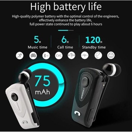 Fineblue F930 Makaralı Bluetooth Kulaklık Konuşma Ve Müzik Dinleme Kulaklık