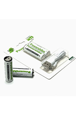 Şarj edilebilir Pil Type-C Şarjlı Li-Ion Lityum Kalem Pil 2800mAh/1.5V/AA Şarjlı pil