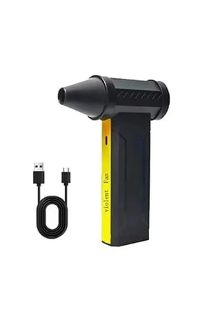 F16 Turbo Jet Fan 160.000RPM Motorlu Elektrikli Hava Kompresörü Taşınabilir Yüksek Basınçlı Hava Üfleyici 4 Kademeli