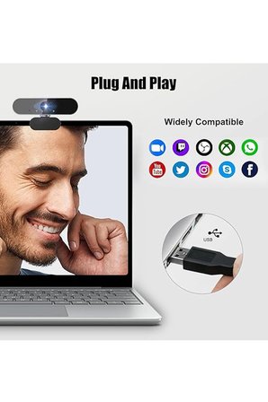 WebCam Orjınal 1080p HD Konferans Kamera Dahili Mikrofon Görüntülü Sohbet Yayın Kamerası HD Video AE-104