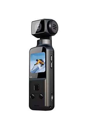 4K Ultra HD 270° Döndürülebilir Su Geçirmez Wifi Vlog Spor Ve Aksiyon Kamerası