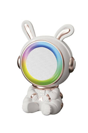Taşınabilir RGB Işılı Sevimli Figürlü Mikrofonlu Karaoke Bluetooth Hoparlör