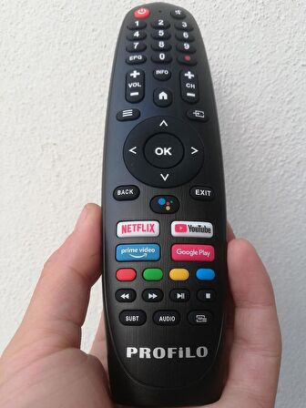 Profilo 58PA525EG  Android Smart Tv Kumanda-No Mic.