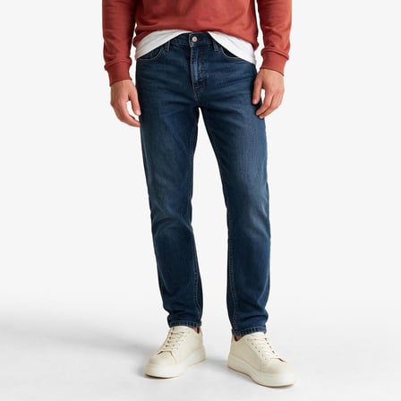 Nautica Erkek Lacivert Tapered Denim Pantolon